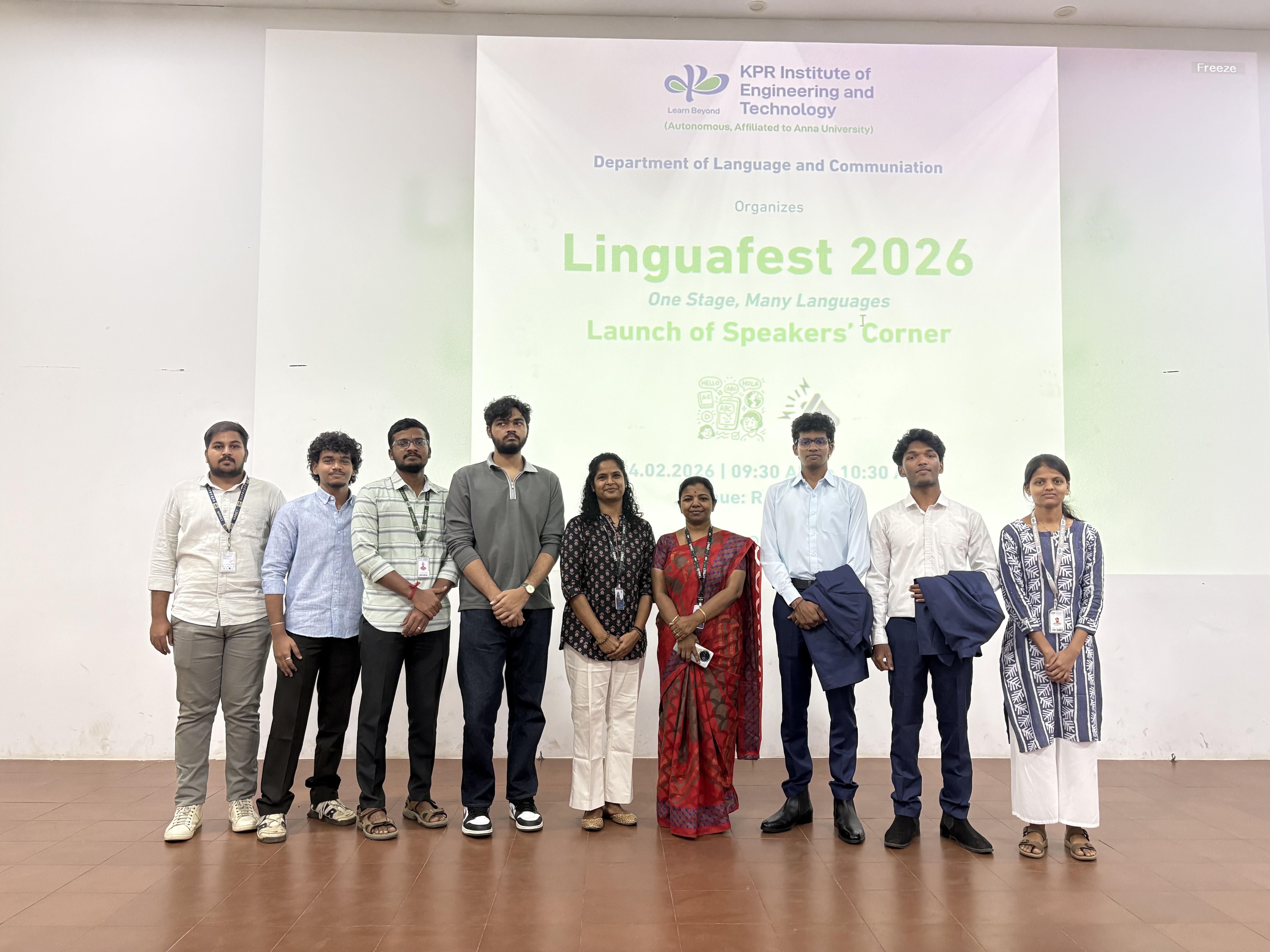 Lingua Fest 2026: One Stage, Many Languages